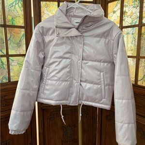 NWOT Vigoss Shimmering Pearl Crop Women's Jacket Sz S